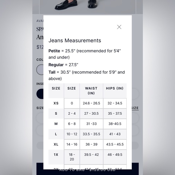 Spanx Ankle Straight Leg Jeans 20355R - Vintage Black - medium (6-8) Item#BZ - Picture 6 of 12